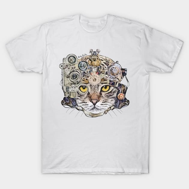 Scifi Cat T-Shirt by FelisSimha